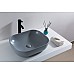 Серая матовая керамическая раковина Gid Gm1302 53336