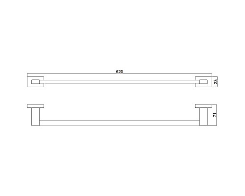Полотенцедержатель Belz B902 B90201 Хром