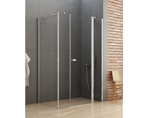 Душевое ограждение NEW TRENDY NEW SOLEO 110x120x195 (хром)