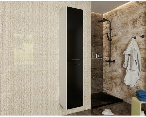 Шкаф пенал Эстет Vegas 40 R ФР-00003494 подвесной Белый