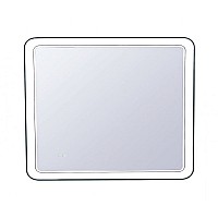 Зеркало Style Line Атлантика 100x80 СС-00000669 с подсветкой и часами