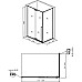 Душевой уголок Allen Brau Fantasy 140x90 3.11004-00 профиль Хром стекло прозрачное
