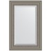 Зеркало Evoform Exclusive 86х56 BY 1237 с фацетом в багетной раме - Римское серебро 88 мм