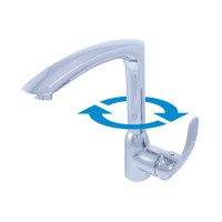 Смеситель для раковины Rav Slezak Mississippi MS007.5/7 Хром