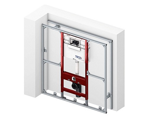 Инсталляция Tece Profil 9300302 для подвесного унитаза без кнопки смыва