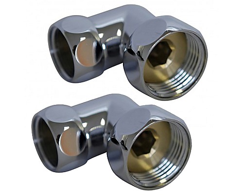 Американка для полотенцесушителя угл 3/4" x 1/2" г/г SMT740SCH0504