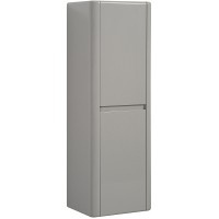 Шкаф пенал Black&White Universe U915 45 подвесной Glossy light grey