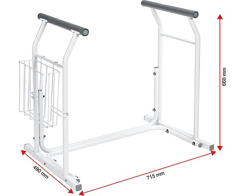 Поручень Ridder Assistent А0110101 Белый