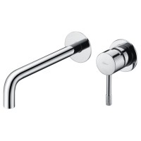 Смеситель для умывальника из стены, Boheme Uno. Хром