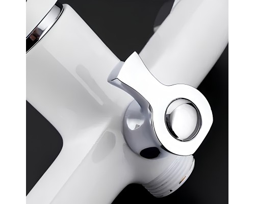 Смеситель для ванны Frap H31 F2231 универсальный Белый Хром