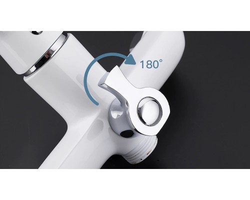 Смеситель для ванны Frap H31 F2231 универсальный Белый Хром