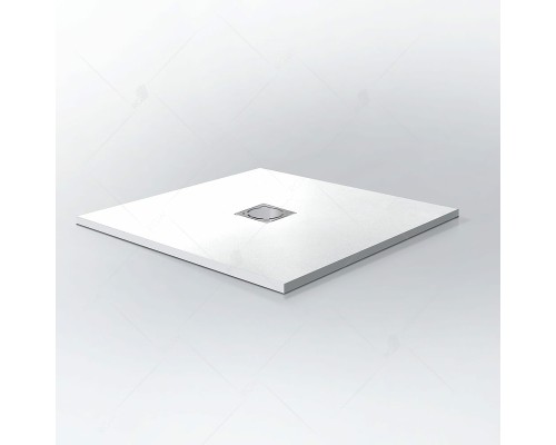 Душевой поддон из искусственного камня RGW Stone Tray ST-W 100х100 16152010-01 Белый