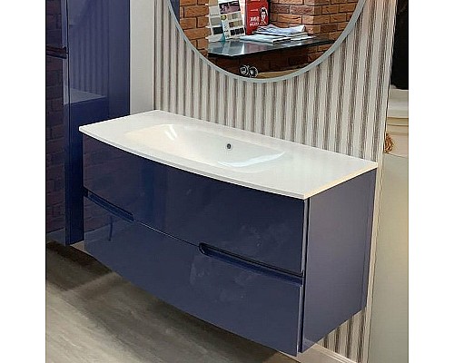 Тумба под раковину Jacob Delafon Nona 120 EB1890RU-G98 подвесная Темно-синяя