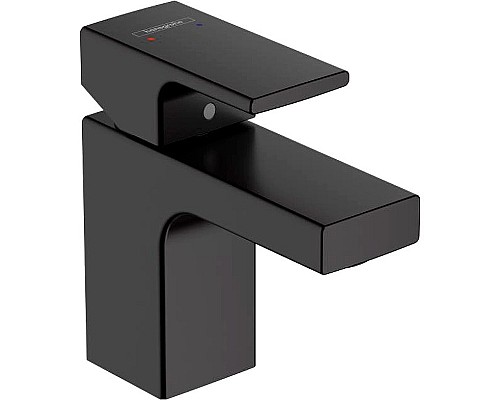 Смеситель для раковины Hansgrohe Vernis Shape 71567670 Черный матовый