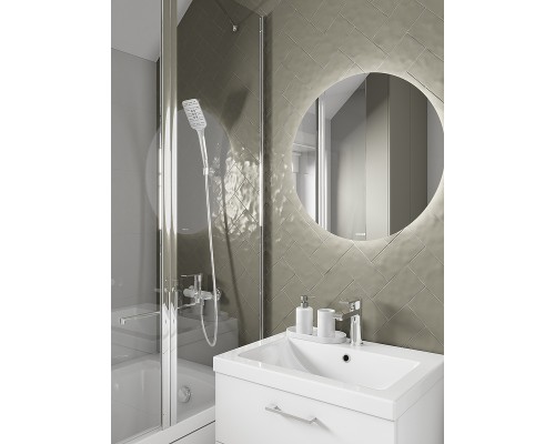 Смеситель для ванны Cersanit Brasko 64091 универсальный Хром