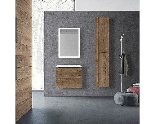 Тумба под раковину Vincea Mia 60 VMC-2MC600VO подвесная V.Oak