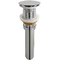 Донный клапан Ceramica Nova CN2000CH click-clack Хром