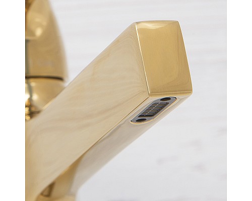 Смеситель для раковины WasserKRAFT Sauer 7103 Золото