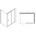 Душевой уголок RGW Passage PA-74B 130x120 410874132-14 профиль Черный стекло прозрачное
