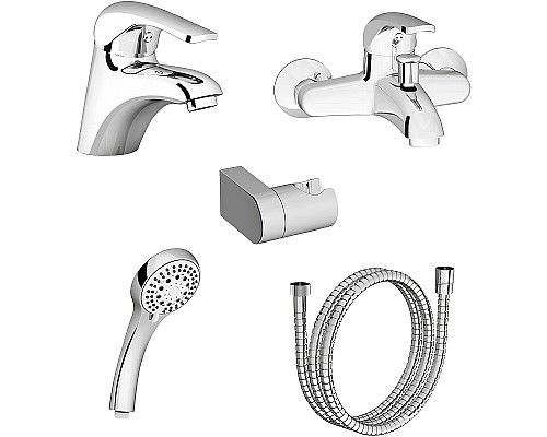 Комплект смесителей Ravak Rosa Set RS 70508017 Хром