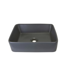 Раковина чаша Bronze de Luxe SCANDI серый