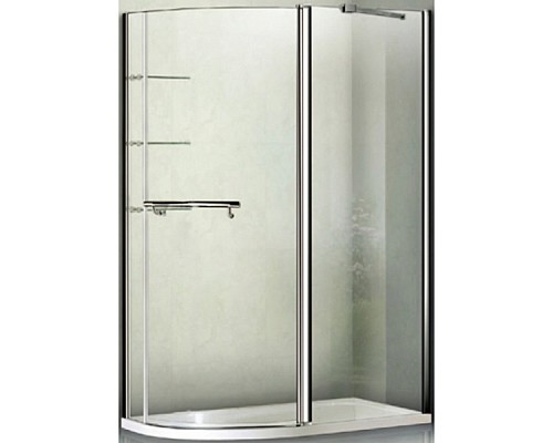 Душевой уголок Good Door Pandora R-120-C-CH 120x80 профиль Хром стекло прозрачное