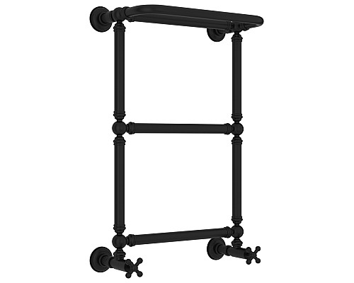 Полотенцесушитель водяной 660х400 черный матовый Сунержа Ренессанс 1386 31-0281-6640