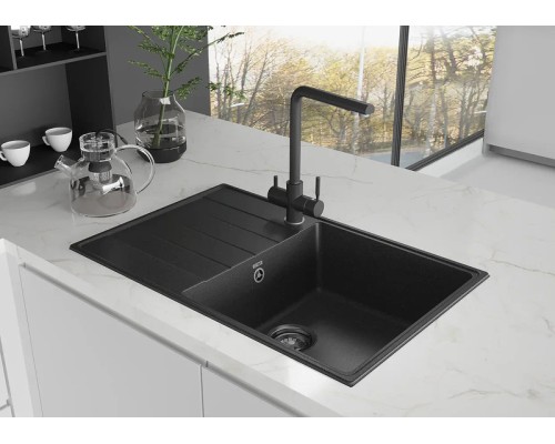 Кухонная мойка Ulgran Quartz Prima 780-04 Платина