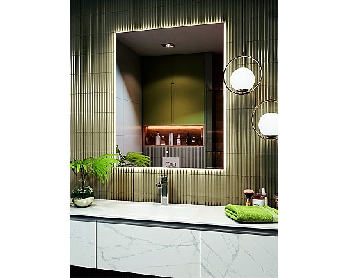 Зеркало Vigo Quadro Classic 80 z.QUA.80.Classic с подсветкой с сенсорным выключателем