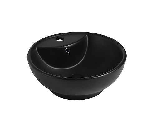 Раковина накладная ABBER Bequem AC2101MB черная матовая