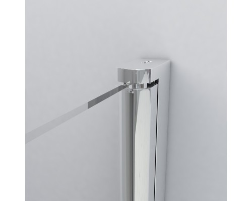 Душевая дверь Vincea Orta 90 VPP-1O900CH-L профиль Хром стекло шиншилла