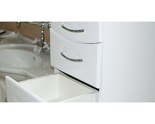 Шкаф пенал Bellezza Мари 35 4622904710012 Белый