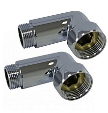 Американка для полотенцесушителя угл 3/4" x 1/2" г/ш 741SCH0504