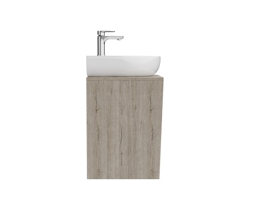 Тумба под раковину Kerama Marazzi PRO подвесная 2 дверцы 60, белая глянцевая