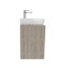 Тумба под раковину Kerama Marazzi PRO подвесная 2 дверцы 60, белая глянцевая