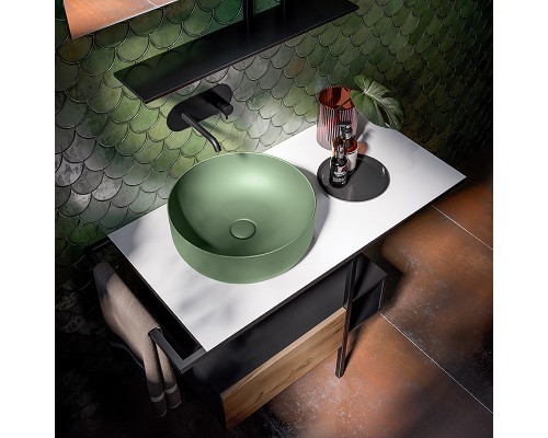 Раковина-чаша Kerasan Nolita 40 534411 Verde muschio