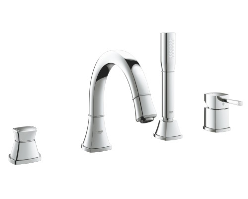 Смеситель Grohe однорычажный для ванны на 4 отвесртия