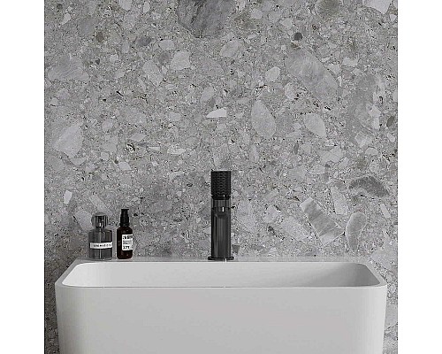Смеситель для раковины Omnires Contour CT8010AT Антрацит Смеситель для раковины Omnires Contour CT8010AT Антрацит