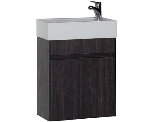 Тумба под раковину Aquanet Лидс 50 182744 подвесная Эвкалипт мистери