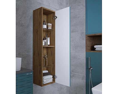 Шкаф пенал Grossman Альба 30 303010 подвесной Веллингтон Бриз