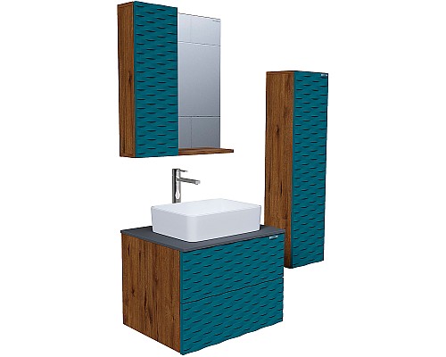 Шкаф пенал Grossman Альба 30 303010 подвесной Веллингтон Бриз