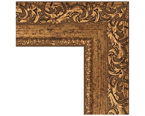 Зеркало Evoform Exclusive 95х65 BY 1280 с фацетом в багетной раме - Виньетка бронзовая 85 мм
