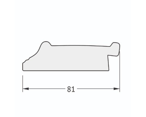 Зеркало Evoform Exclusive 145х60 Черный ардеко