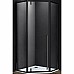 Душевой уголок Vincea Penta 100х100 VSP-3P100CLB профиль Черный стекло прозрачное