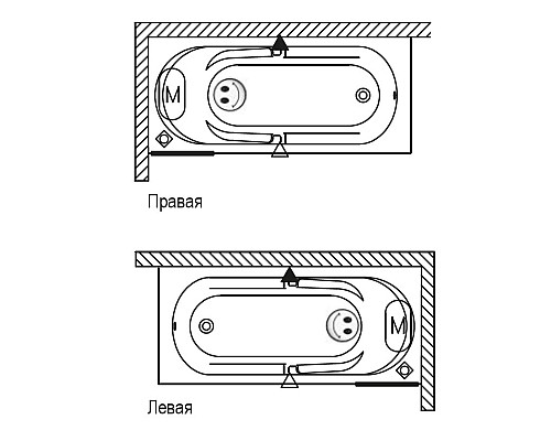 Прямоугольная ванна Riho Future XL 190x90 BC3200500000000