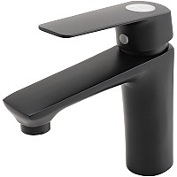 Смеситель для раковины Orange Aristo M19-021b Черный матовый
