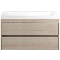 Тумба под раковину Art&Max Family-1000-2C-SO-PB подвесная Сканди