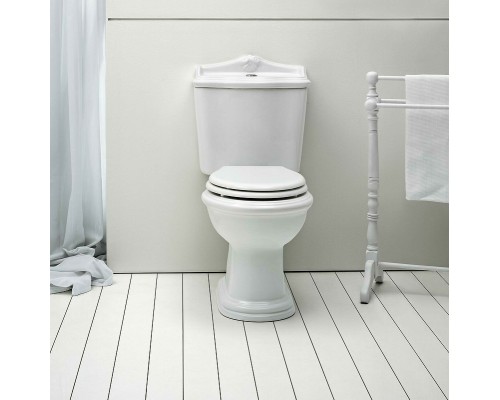 Унитаз компакт Azzurra Jubilaeum JUVCMP000000BI/(JUB100/MBP bi) без бачка и сиденья