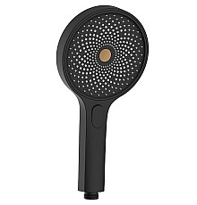 Душевая лейка Bravat P70301BW-ENG Черная матовая