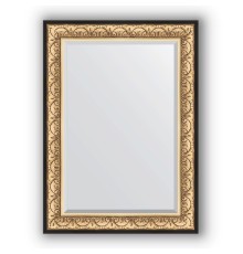 Зеркало Evoform Exclusive 110х80 Барокко золото